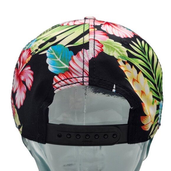 Anchor Bay California Hawaiian Hibiscus Floral Palm OTTO Snapback Hat Mendocino - Picture 5 of 15